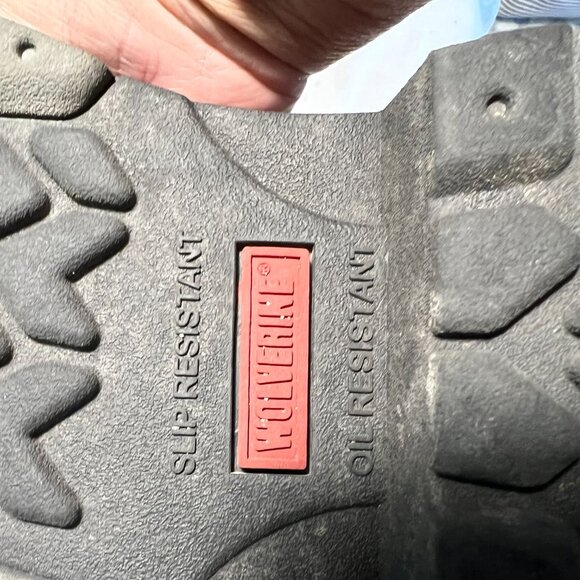 Wolverine Mens Steel Toe Boots Size 10 Leather Upper - Picture 10 of 10